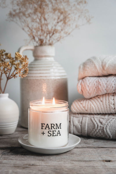 Farm + Sea Candle - Shackteau Interiors, LLC