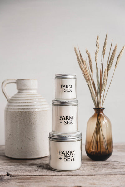 Farm + Sea Candle - Shackteau Interiors, LLC