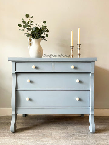 Trying a new milk paint: Shackteau Interiors - The Driftwood Home