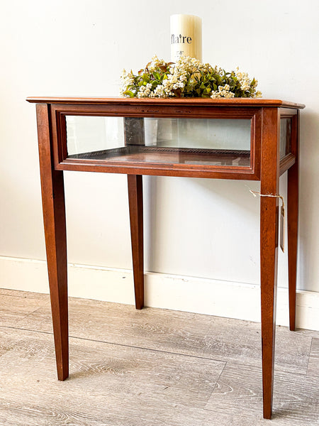 Vintage Vitrine Table