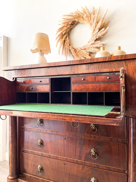 Antique Empire Butler’s Desk