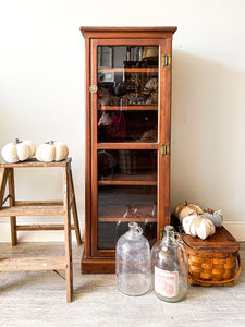 Vintage Wood Storage Cabinet