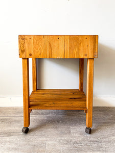 Butcher Block Kitchen Island