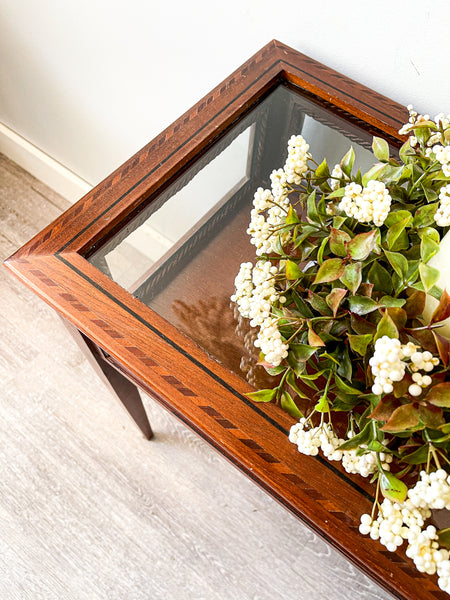 Vintage Vitrine Table