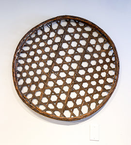 Antique Japanese Woven Basket