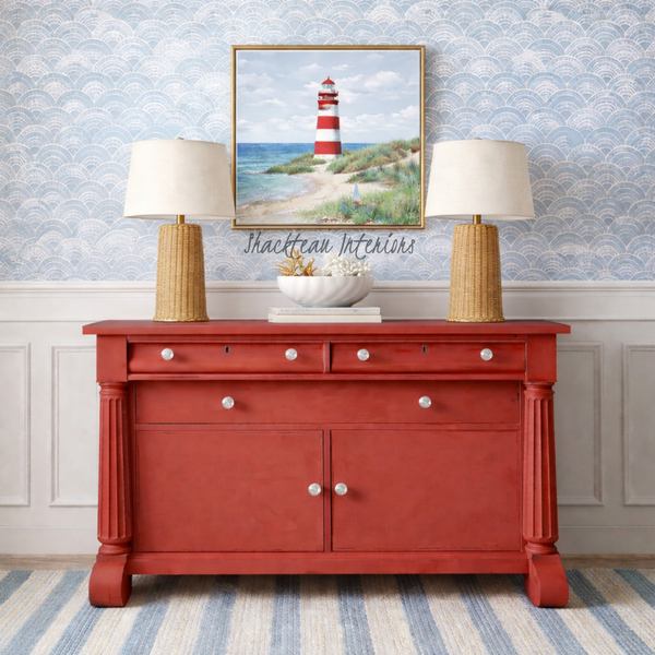 Masconomo  Red - Shackteau Interiors, LLC