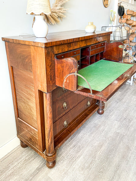 Antique Empire Butler’s Desk