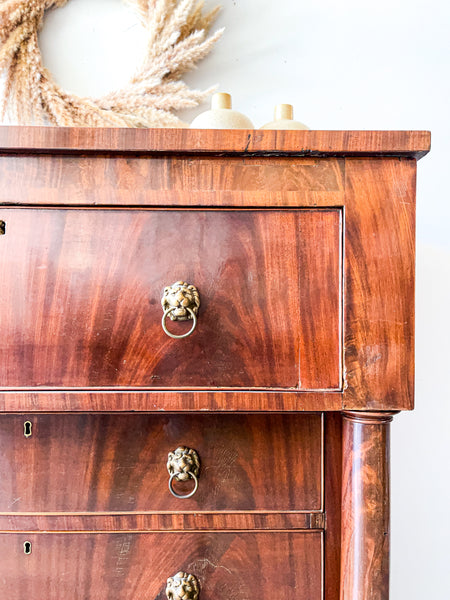 Antique Empire Butler’s Desk