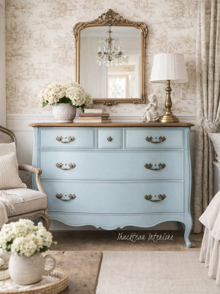 Parlor Blue - Shackteau Interiors, LLC