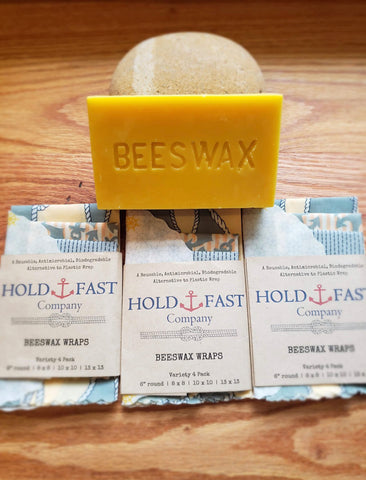Hold Fast Beeswax Wrap 4 Pack - Shackteau Interiors, LLC