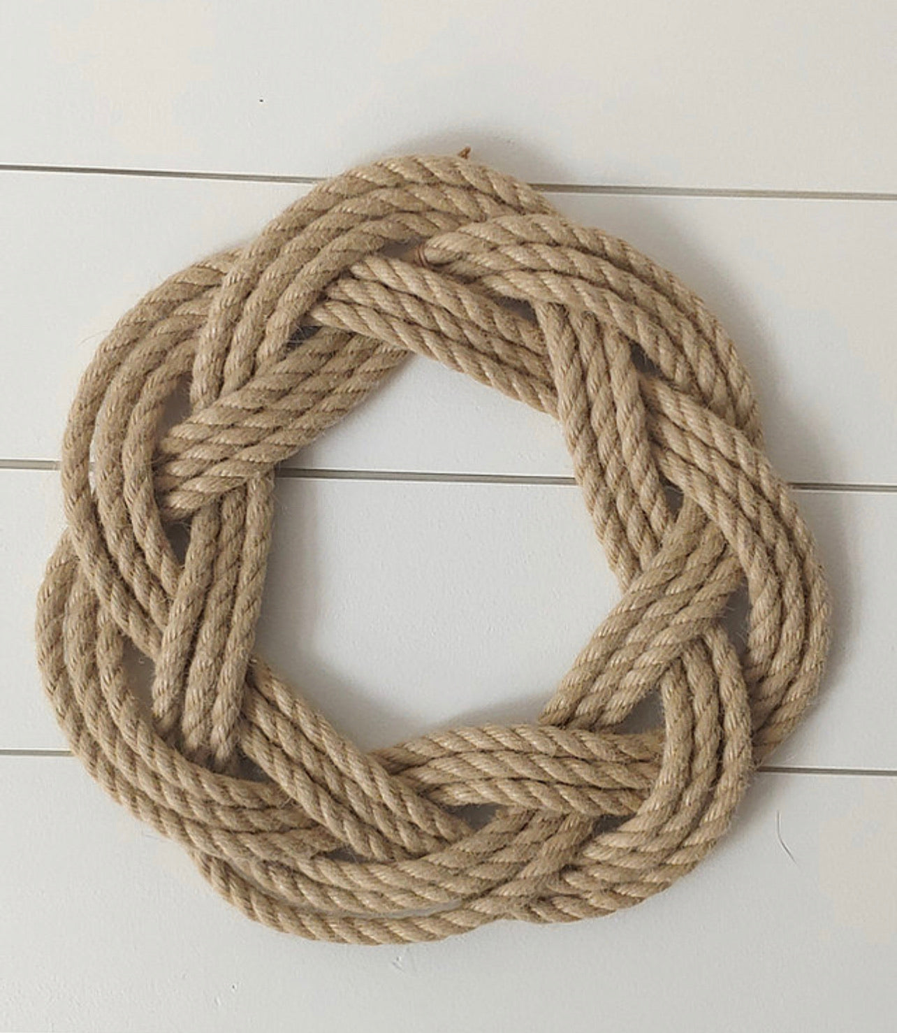 Nautical Rope Wreath - Shackteau Interiors, LLC