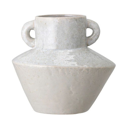 Stoneware Vase with Handles - Shackteau Interiors, LLC
