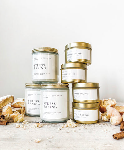 Katie & Co. 9 oz. Stress Baking Candle - Shackteau Interiors, LLC