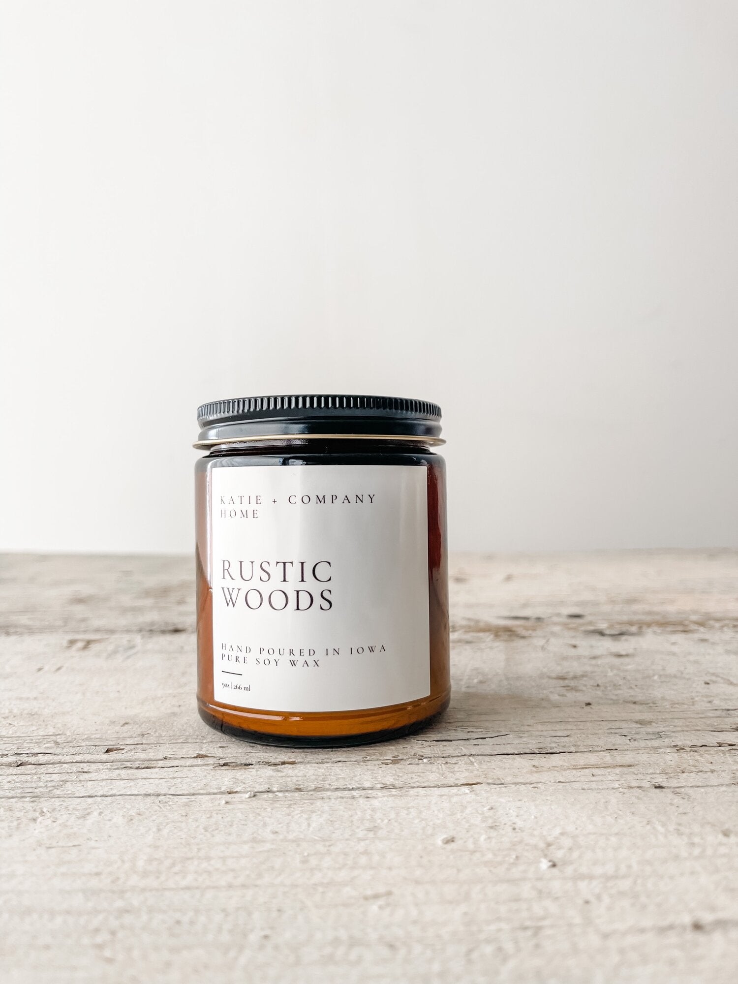 Golden Hour Candle  9 oz Amber Jar – Rustic Rays Candle Co.