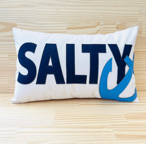 Salty Cottage Salty Pillow - Shackteau Interiors, LLC