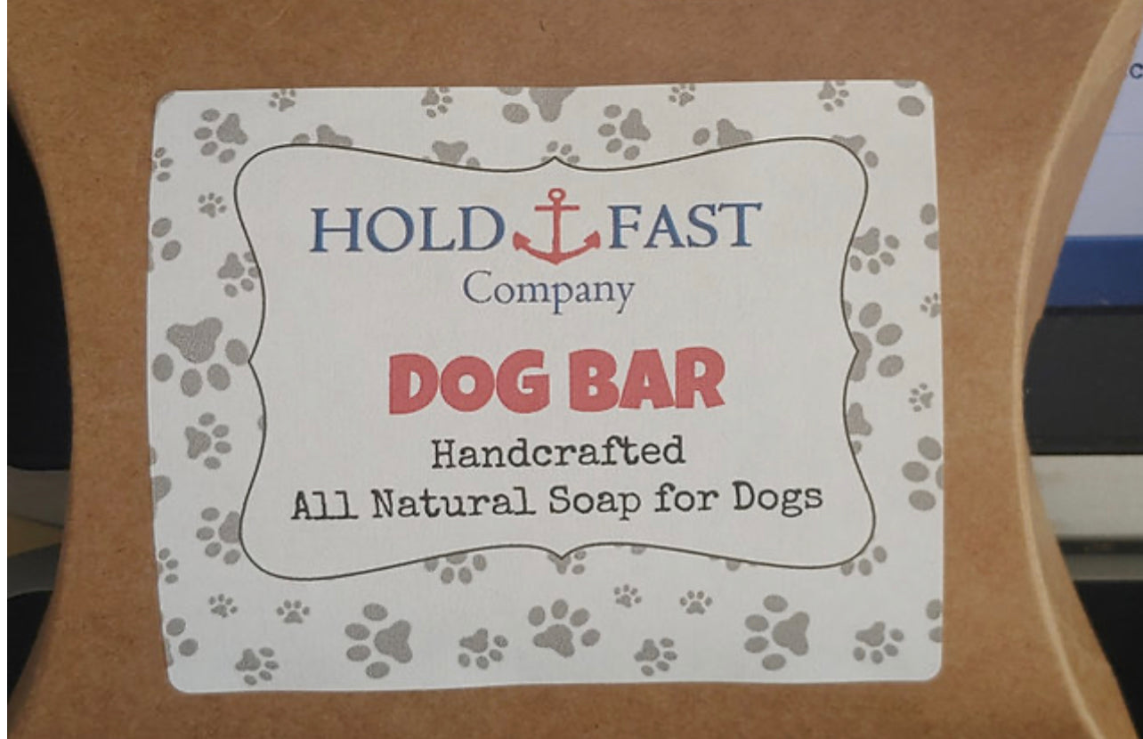 Hold Fast Dog Bar Soap - Shackteau Interiors, LLC