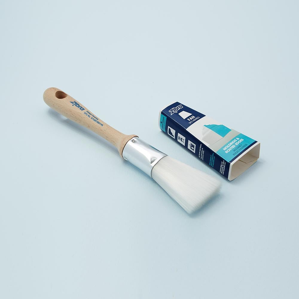 Zibra Fan Brush Shackteau Interiors, LLC