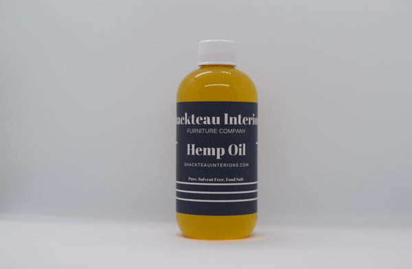 Hemp Oil 8 oz. - Shackteau Interiors, LLC